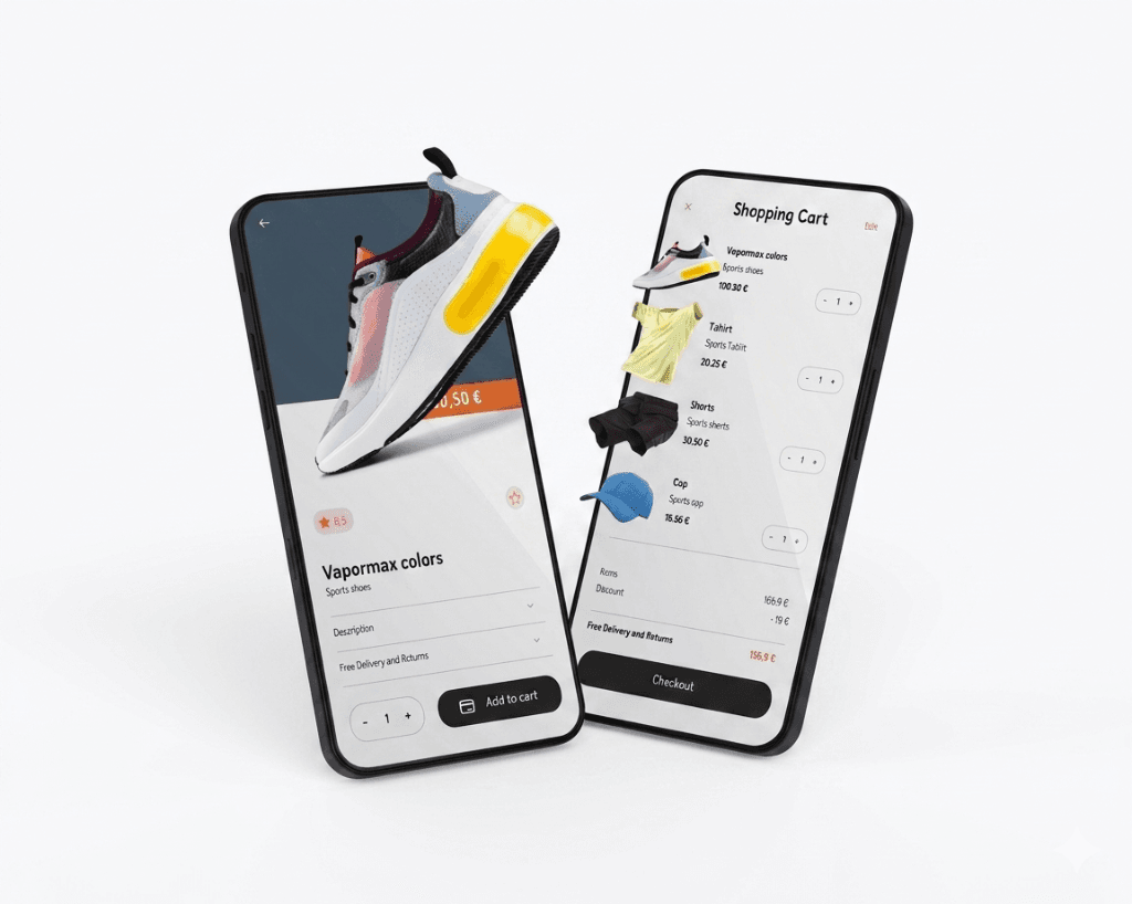 High-converting e-commerce interface
