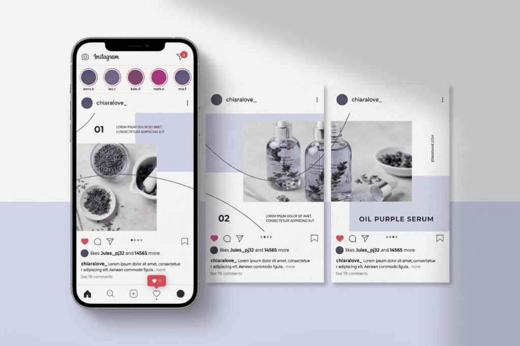 Social media management and strategy on smartphone